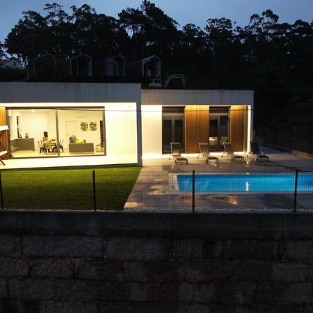 Casa Os Balcons Ria De Arousa Boiro Bagian luar foto
